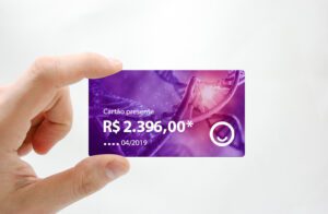 Cartão presente com crédito da Promoção Semana do Autismo 2019 — Tismoo